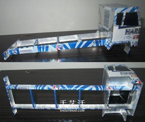 易拉罐手工制作油罐車模型的方法圖解 -  rpnrmr.com