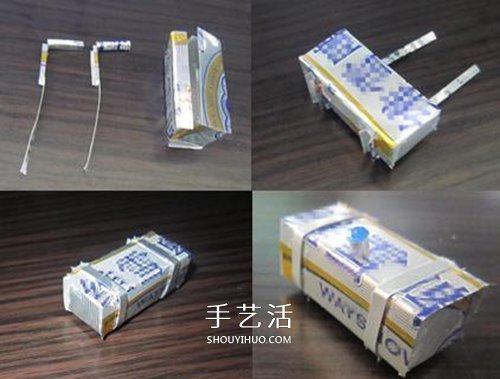 易拉罐手工制作油罐車模型的方法圖解 -  rpnrmr.com