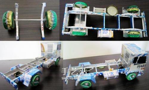 易拉罐手工制作油罐車模型的方法圖解 -  rpnrmr.com