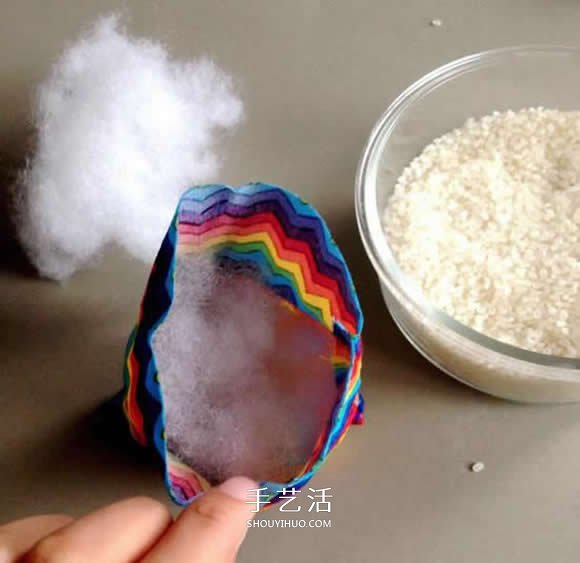 不織布書立的制作方法 手工布藝三角形書立 -  rpnrmr.com