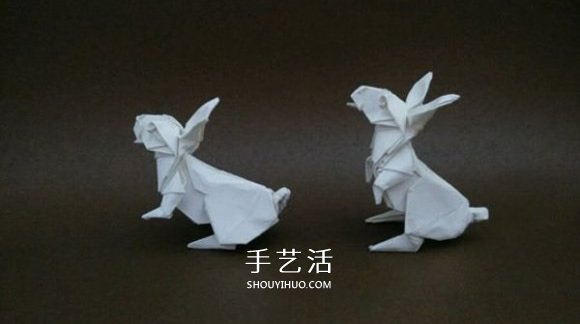 復(fù)雜兔子的折紙方法 中秋節(jié)折紙兔子圖解 -  rpnrmr.com