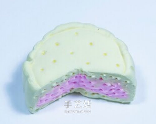 超輕粘土月餅的做法 中秋節(jié)粘土月餅手工制作 -  rpnrmr.com