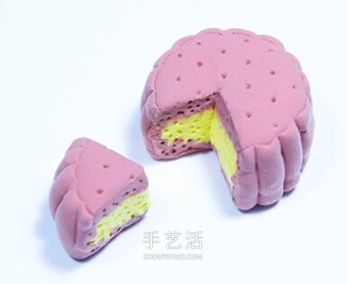 超輕粘土月餅的做法 中秋節(jié)粘土月餅手工制作 -  rpnrmr.com
