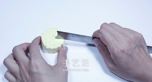 超輕粘土月餅的做法 中秋節(jié)粘土月餅手工制作 -  rpnrmr.com