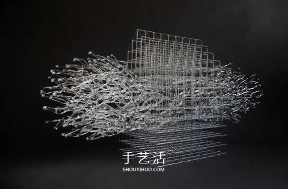 Eunsuh Choi優(yōu)雅玻璃雕塑 宛如冬日霜凍的枝枒 -  rpnrmr.com
