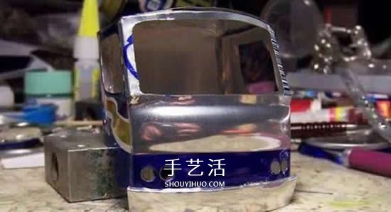 易拉罐做汽車步驟圖解 易拉罐卡車DIY教程 -  rpnrmr.com