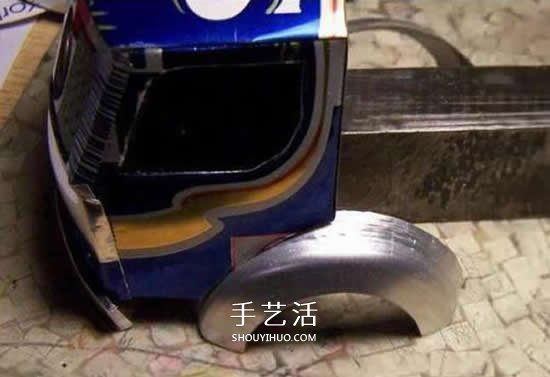 易拉罐做汽車步驟圖解 易拉罐卡車DIY教程 -  rpnrmr.com