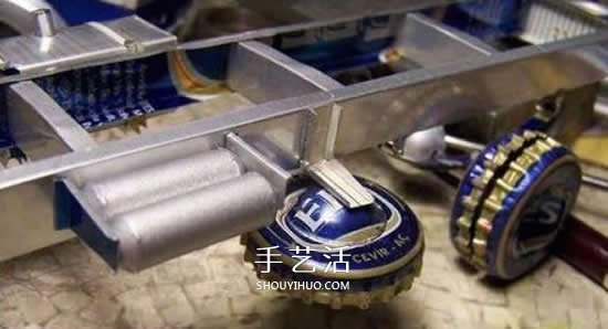 易拉罐做汽車步驟圖解 易拉罐卡車DIY教程 -  rpnrmr.com