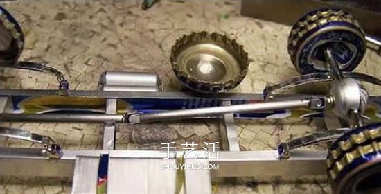 易拉罐做汽車步驟圖解 易拉罐卡車DIY教程 -  rpnrmr.com