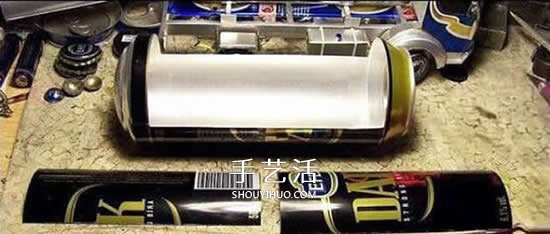 易拉罐做汽車步驟圖解 易拉罐卡車DIY教程 -  rpnrmr.com