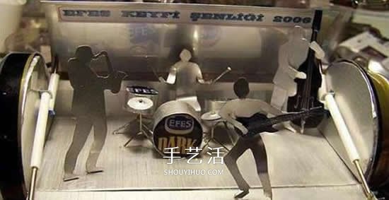 易拉罐做汽車步驟圖解 易拉罐卡車DIY教程 -  rpnrmr.com