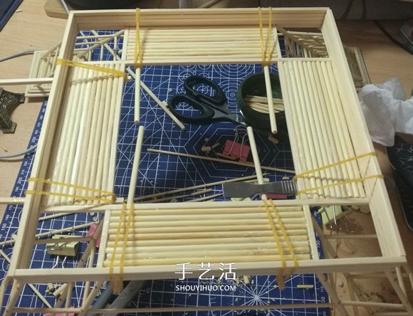 竹簽手工制作埃菲爾鐵塔模型的詳細(xì)圖解教程 -  rpnrmr.com
