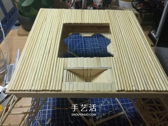 竹簽手工制作埃菲爾鐵塔模型的詳細(xì)圖解教程 -  rpnrmr.com