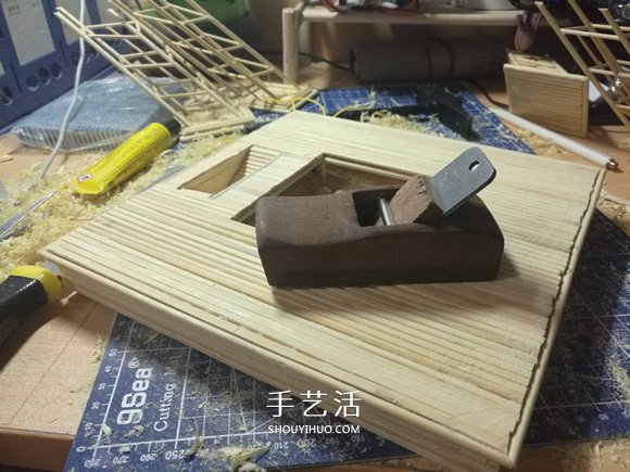 竹簽手工制作埃菲爾鐵塔模型的詳細(xì)圖解教程 -  rpnrmr.com
