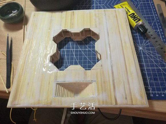 竹簽手工制作埃菲爾鐵塔模型的詳細(xì)圖解教程 -  rpnrmr.com