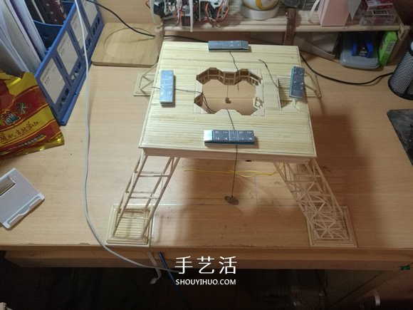 竹簽手工制作埃菲爾鐵塔模型的詳細(xì)圖解教程 -  rpnrmr.com
