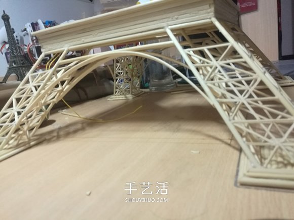 竹簽手工制作埃菲爾鐵塔模型的詳細(xì)圖解教程 -  rpnrmr.com