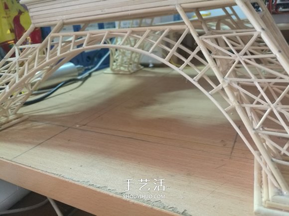 竹簽手工制作埃菲爾鐵塔模型的詳細(xì)圖解教程 -  rpnrmr.com