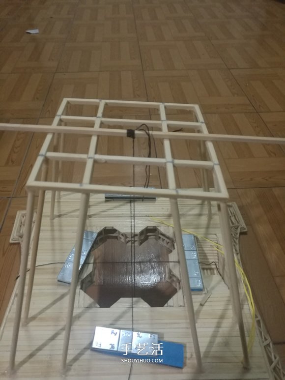 竹簽手工制作埃菲爾鐵塔模型的詳細(xì)圖解教程 -  rpnrmr.com