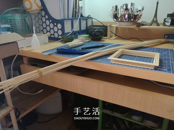 竹簽手工制作埃菲爾鐵塔模型的詳細(xì)圖解教程 -  rpnrmr.com