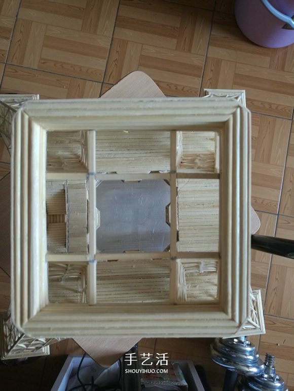 竹簽手工制作埃菲爾鐵塔模型的詳細(xì)圖解教程 -  rpnrmr.com