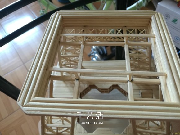 竹簽手工制作埃菲爾鐵塔模型的詳細(xì)圖解教程 -  rpnrmr.com