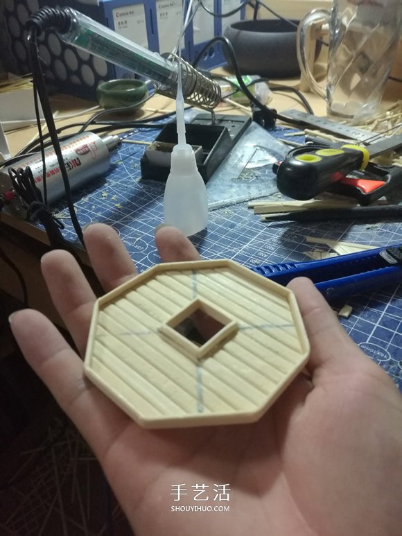 竹簽手工制作埃菲爾鐵塔模型的詳細(xì)圖解教程 -  rpnrmr.com