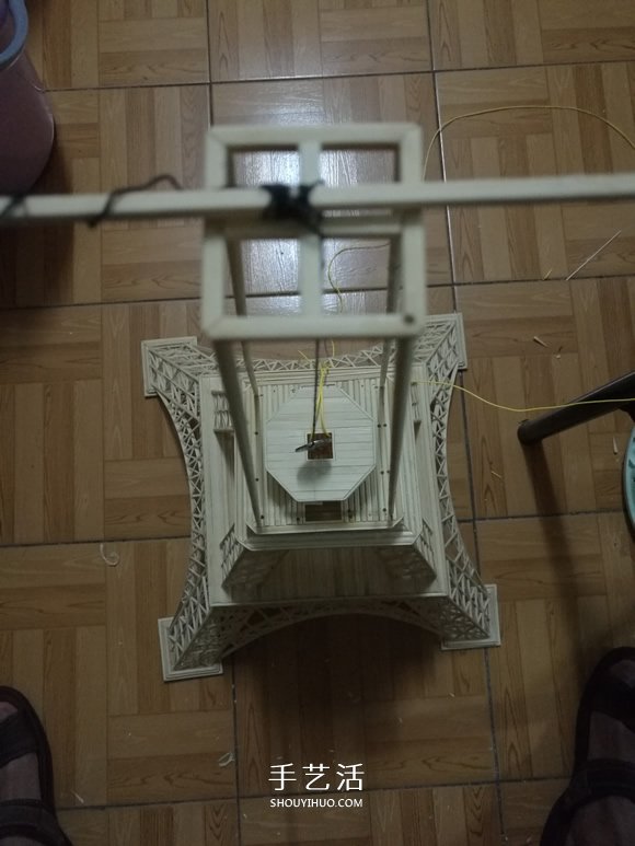 竹簽手工制作埃菲爾鐵塔模型的詳細(xì)圖解教程 -  rpnrmr.com