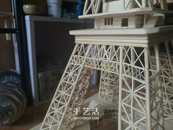 竹簽手工制作埃菲爾鐵塔模型的詳細(xì)圖解教程 -  rpnrmr.com