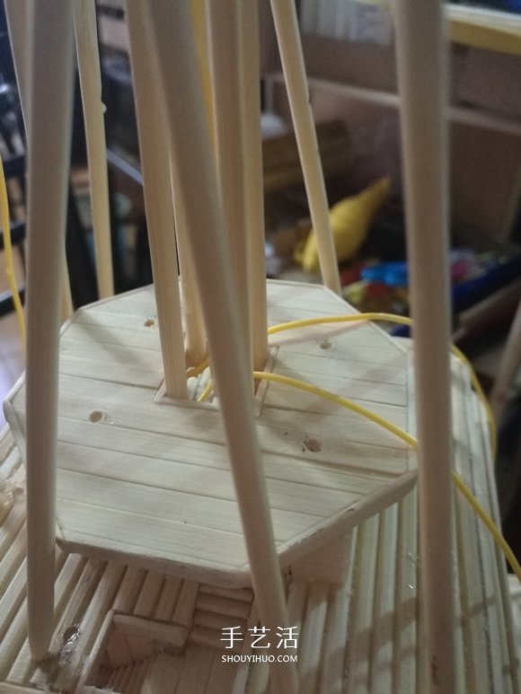 竹簽手工制作埃菲爾鐵塔模型的詳細(xì)圖解教程 -  rpnrmr.com