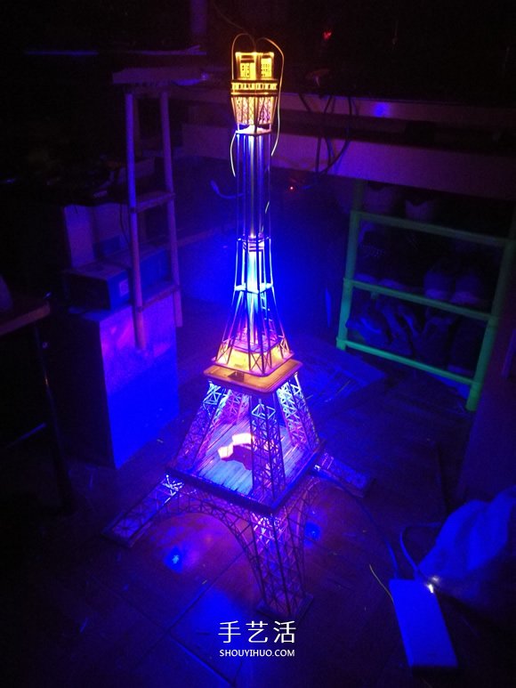 竹簽手工制作埃菲爾鐵塔模型的詳細(xì)圖解教程 -  rpnrmr.com