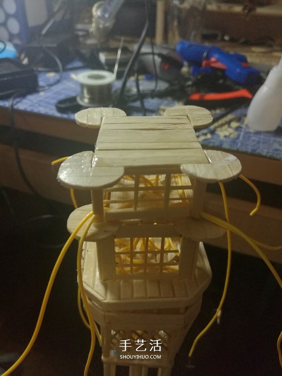 竹簽手工制作埃菲爾鐵塔模型的詳細(xì)圖解教程 -  rpnrmr.com