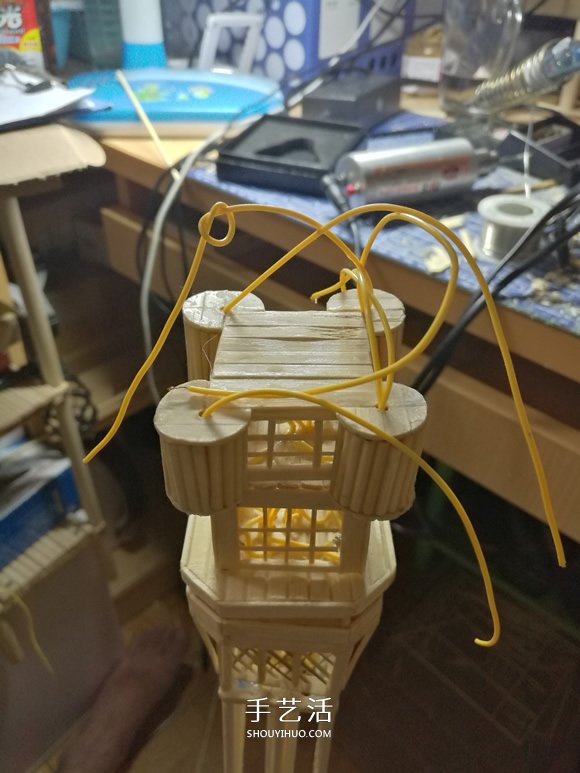 竹簽手工制作埃菲爾鐵塔模型的詳細(xì)圖解教程 -  rpnrmr.com