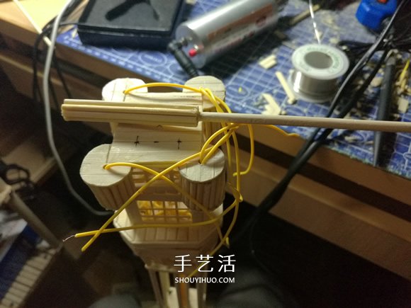 竹簽手工制作埃菲爾鐵塔模型的詳細(xì)圖解教程 -  rpnrmr.com