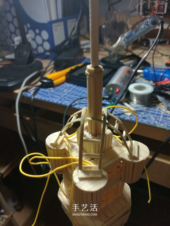 竹簽手工制作埃菲爾鐵塔模型的詳細(xì)圖解教程 -  rpnrmr.com