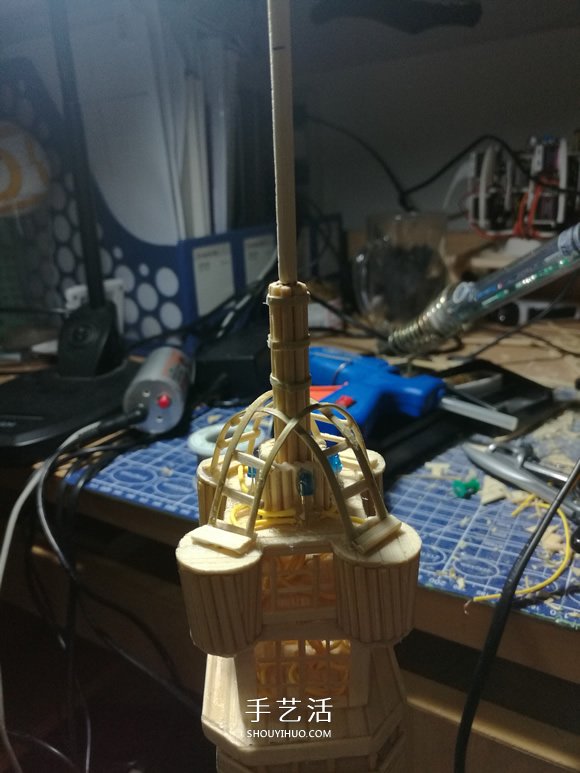 竹簽手工制作埃菲爾鐵塔模型的詳細(xì)圖解教程 -  rpnrmr.com