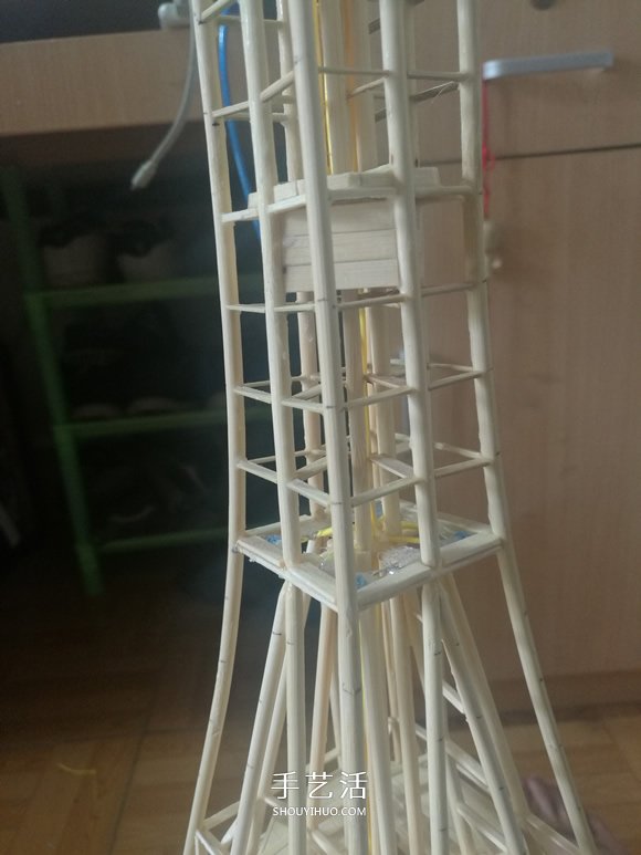 竹簽手工制作埃菲爾鐵塔模型的詳細(xì)圖解教程 -  rpnrmr.com