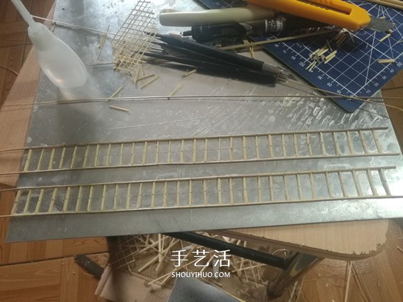 竹簽手工制作埃菲爾鐵塔模型的詳細(xì)圖解教程 -  rpnrmr.com
