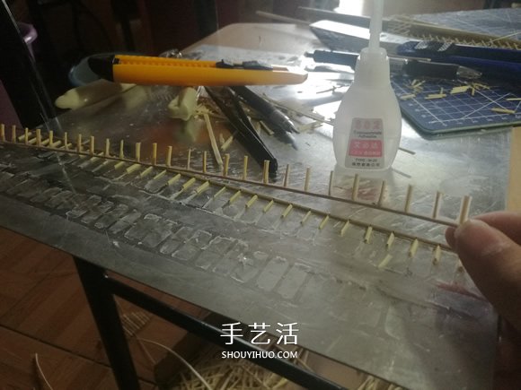 竹簽手工制作埃菲爾鐵塔模型的詳細(xì)圖解教程 -  rpnrmr.com