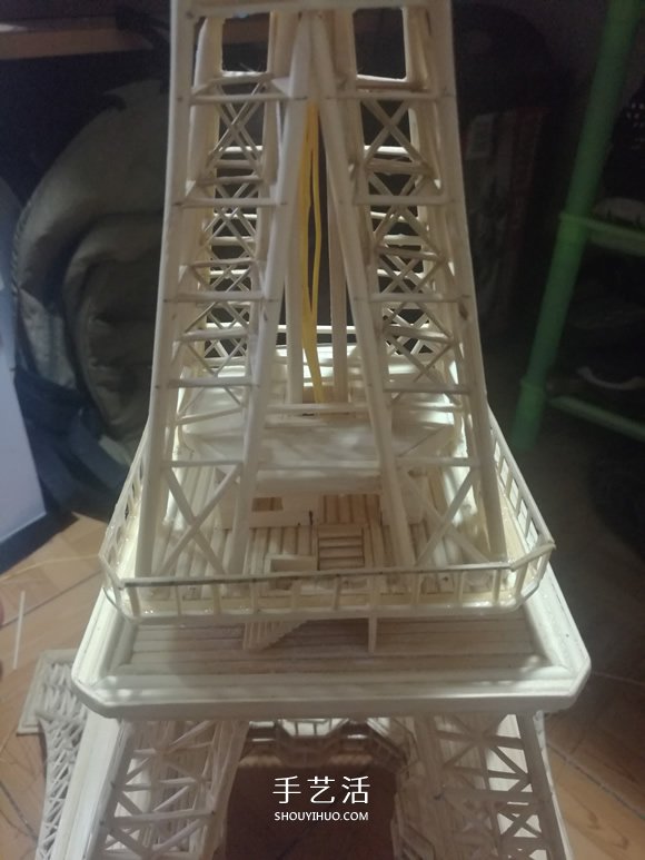 竹簽手工制作埃菲爾鐵塔模型的詳細(xì)圖解教程 -  rpnrmr.com