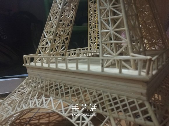 竹簽手工制作埃菲爾鐵塔模型的詳細(xì)圖解教程 -  rpnrmr.com