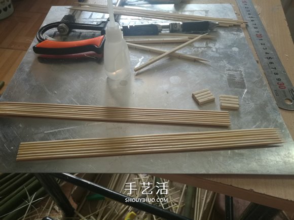 竹簽手工制作埃菲爾鐵塔模型的詳細(xì)圖解教程 -  rpnrmr.com