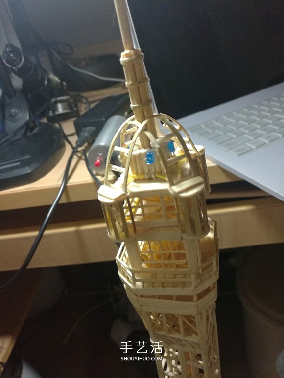 竹簽手工制作埃菲爾鐵塔模型的詳細(xì)圖解教程 -  rpnrmr.com