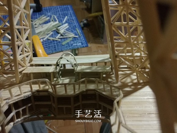 竹簽手工制作埃菲爾鐵塔模型的詳細(xì)圖解教程 -  rpnrmr.com