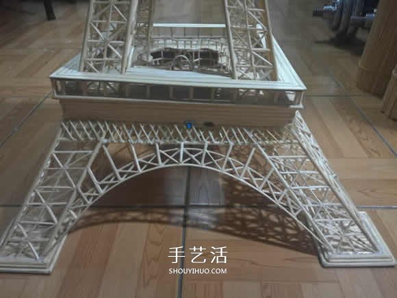 竹簽手工制作埃菲爾鐵塔模型的詳細(xì)圖解教程 -  rpnrmr.com