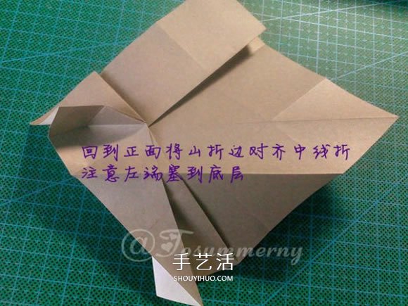 兔八哥的折紙方法圖解 大牙兔的折法步驟圖 -  rpnrmr.com
