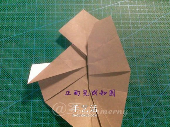 兔八哥的折紙方法圖解 大牙兔的折法步驟圖 -  rpnrmr.com