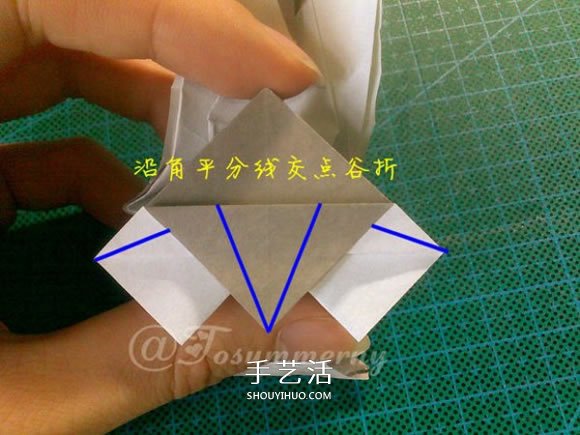 兔八哥的折紙方法圖解 大牙兔的折法步驟圖 -  rpnrmr.com