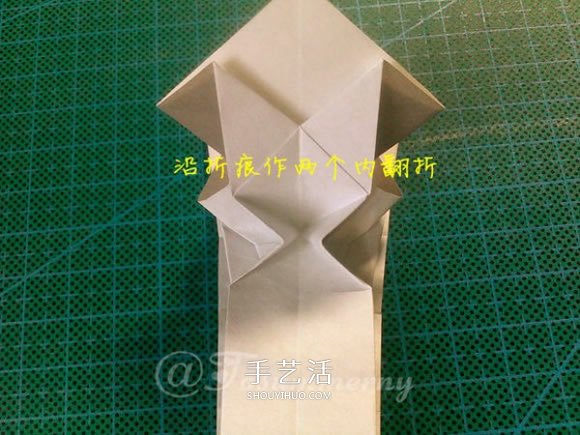 兔八哥的折紙方法圖解 大牙兔的折法步驟圖 -  rpnrmr.com