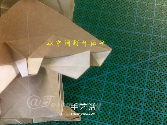兔八哥的折紙方法圖解 大牙兔的折法步驟圖 -  rpnrmr.com